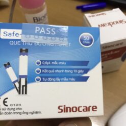 mua Que thử đường huyết Safe-Accu ở đâu