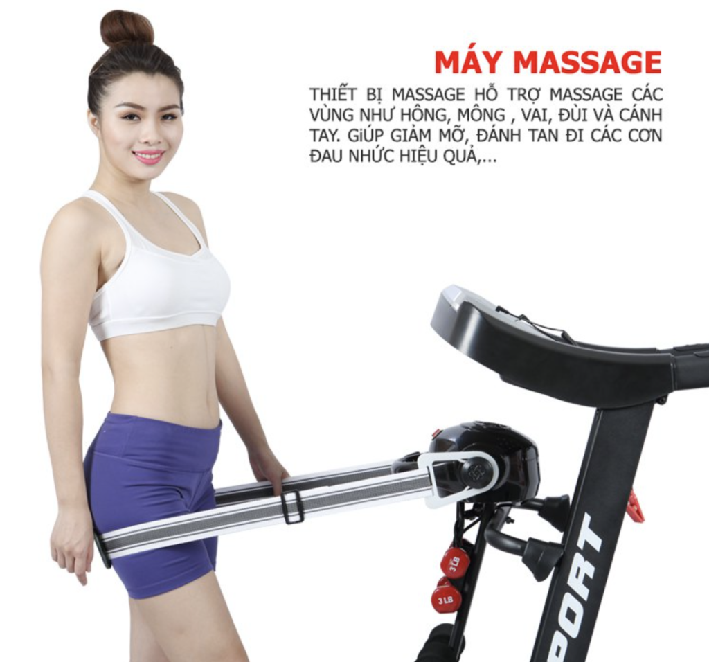 dây đai máy massage chạy bộ