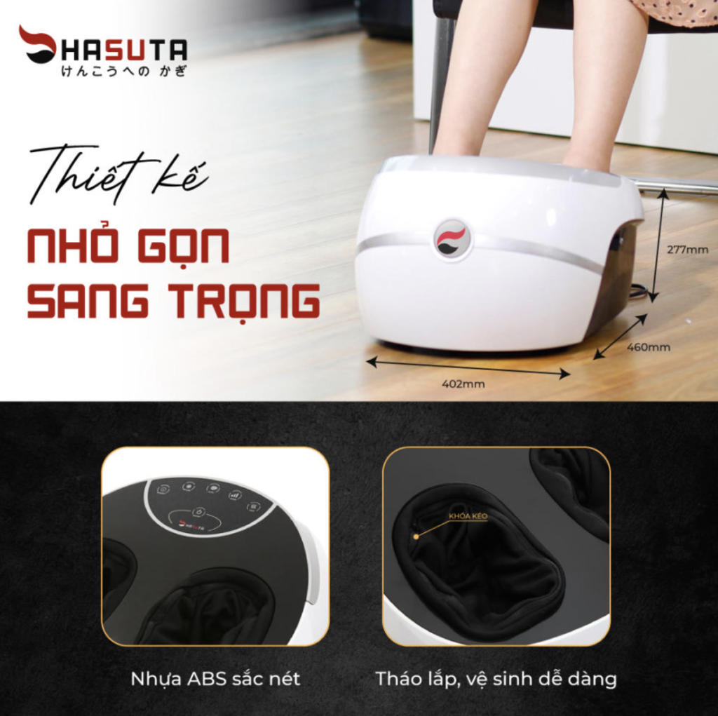 máy massage chân Hasuta