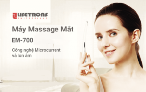 Máy massage mắt lifetrons em-700 chống lão hoá và matxa mắt